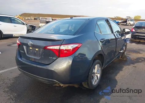 2016 Toyota Corolla Le Eco Premium z USA, uszkodzony, nr VIN 5YFBPRHE5GP563988